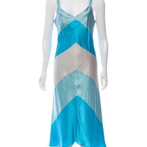 Les Petits Joueurs silk midi dress Small